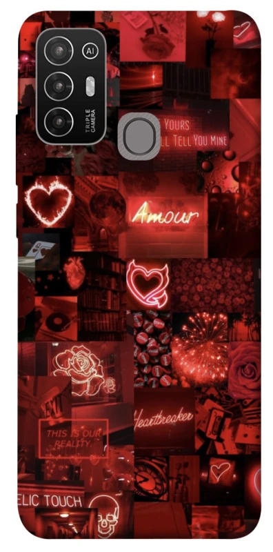 Чохол на ZTE Blade A52 Love collage ver.6 фото 1 з 1