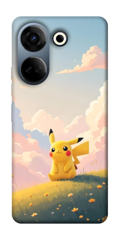 Чехол на TECNO Camon 20 Pro (CK7n) pikachu фото 1 из 1