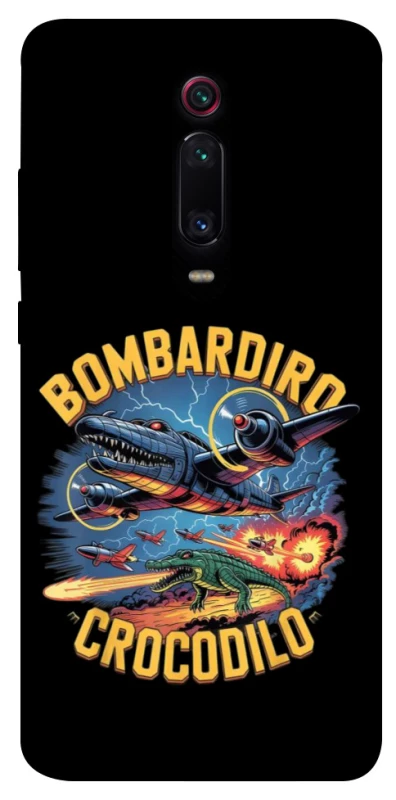 Чехол на Xiaomi Redmi K20 / K20 Pro / Mi9T / Mi9T Pro Bombardino Crocodilo v2 фото 1 из 1