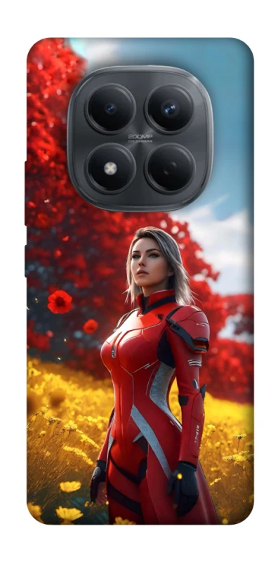Чохол на Xiaomi Redmi Note 15 Pro 4G Cyber space girl ver.5 фото 1 з 1