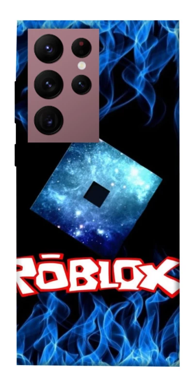 Чохол на Samsung Galaxy S22 Ultra Roblox Galaxy Flame Logo фото 1 з 1