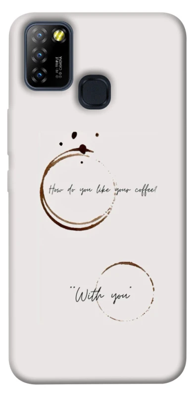 Чохол на Infinix Hot 10 Lite Coffee with you фото 1 з 1