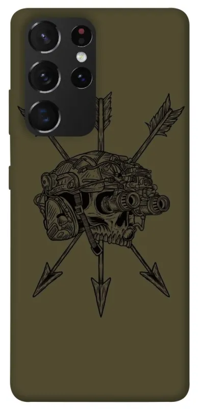 Чохол на Samsung Galaxy S21 Ultra Mil skull фото 1 з 1