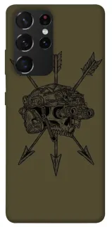 Чохол на Samsung Galaxy S21 Ultra Mil skull фото 1 з 1