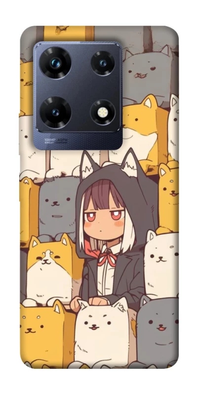 Чехол на Infinix Note 30 Pro Like a cat фото 1 из 1