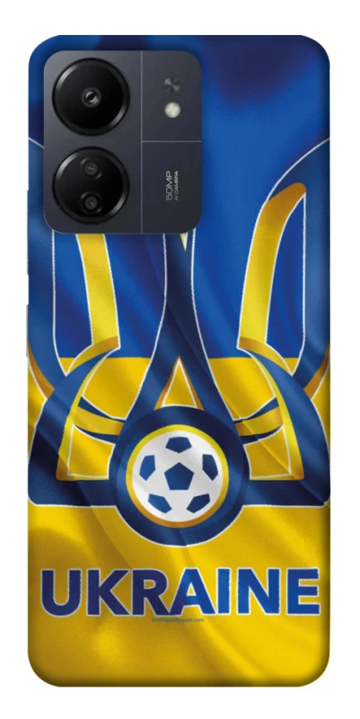 Чехол на Xiaomi Poco C65 Футбольный Герб v3 фото 1 из 1