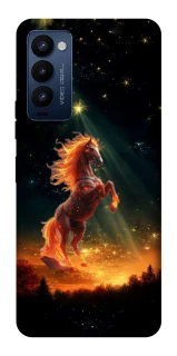 Чохол на TECNO Camon 18 Pro Red Fire Horse ver.2 фото 1 з 1