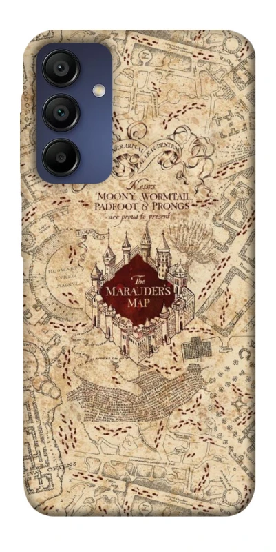Чохол на Samsung Galaxy A15 4G/5G Harry Potter Marauder's Map фото 1 з 1