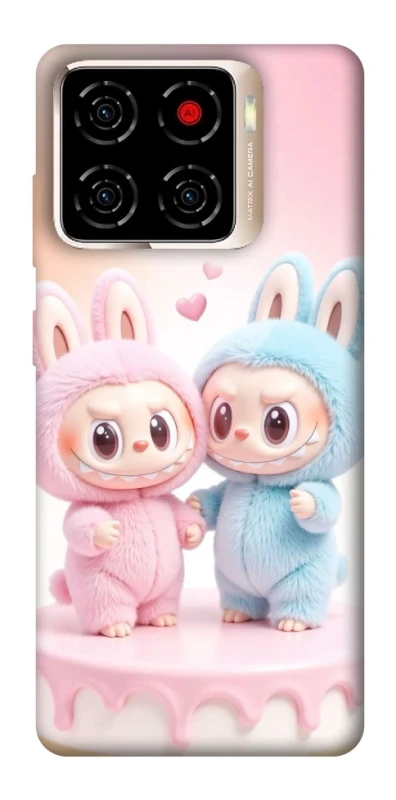 Чохол на ZTE Blade A56 Labubu Twins фото 1 з 1