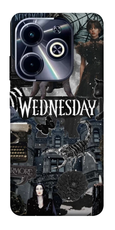 Чохол на Infinix Hot 40i Wednesday Collage ver.2 фото 1 з 1
