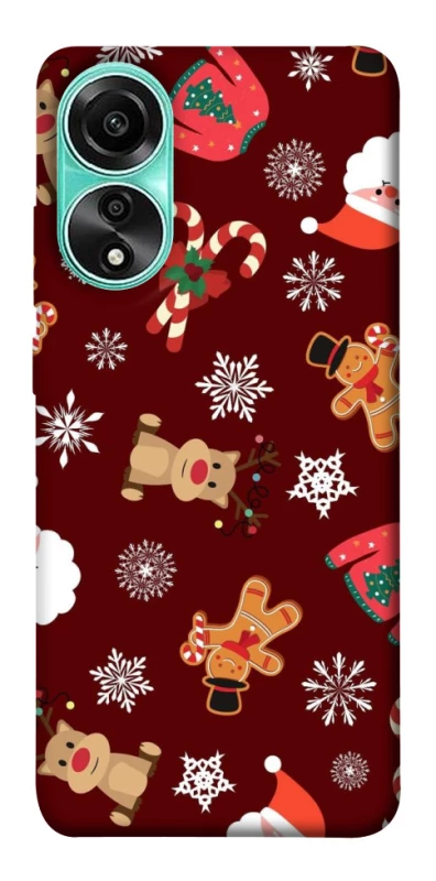 Чохол на Oppo A78 4G Новорічний v6 фото 1 з 1