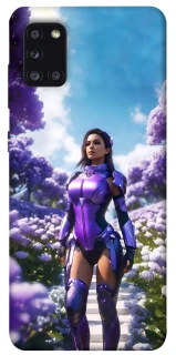 Чехол на Samsung Galaxy A31 Cyber space girl ver.4 фото 1 из 1