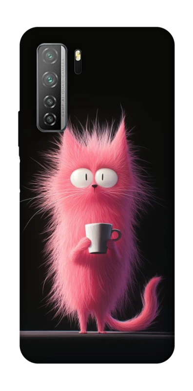 Чохол на Huawei Nova 7 SE Рожеве кошеня фото 1 з 1