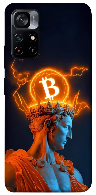 Чохол на Xiaomi Poco M4 Pro 5G Bitcoin God фото 1 з 1