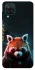 Чохол на Samsung Galaxy M12 Cyber Red Panda фото 1 з 1