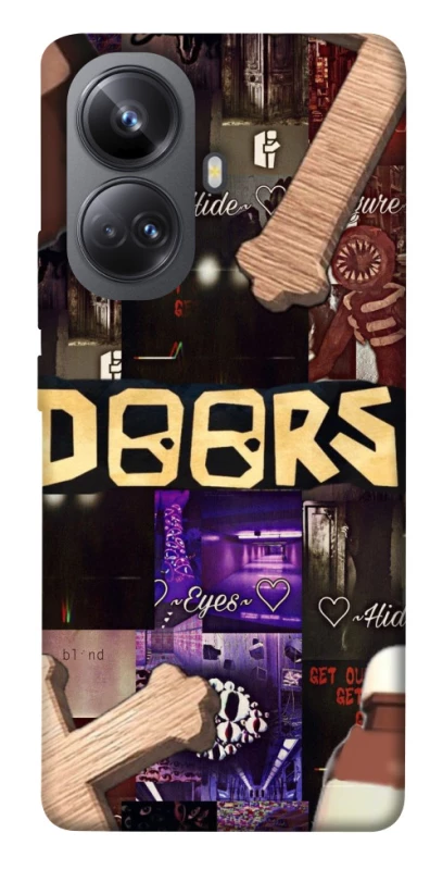 Чехол на Realme 10 Pro+ Roblox doors dark mode фото 1 из 1