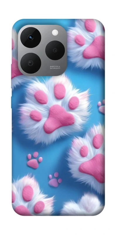 Чехол на Realme 15T Cat paw фото 1 из 1