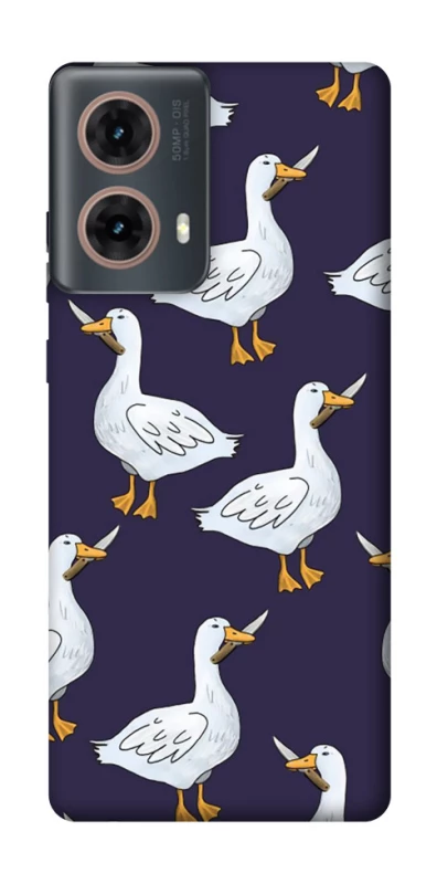 Чохол на Motorola Moto G85 Гуси з претензією фото 1 з 1