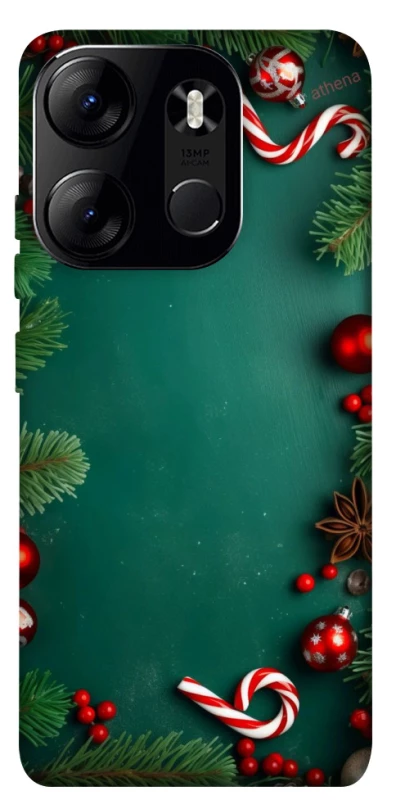 Чохол на Tecno Spark Go 2023 Новорічний v35 фото 1 з 1
