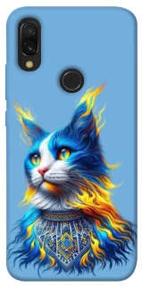 Чохол на Xiaomi Redmi 7 Кіт патріот фото 1 з 1