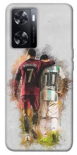 Чохол на Oppo A57s Ronaldo та Messi фото 1 з 1