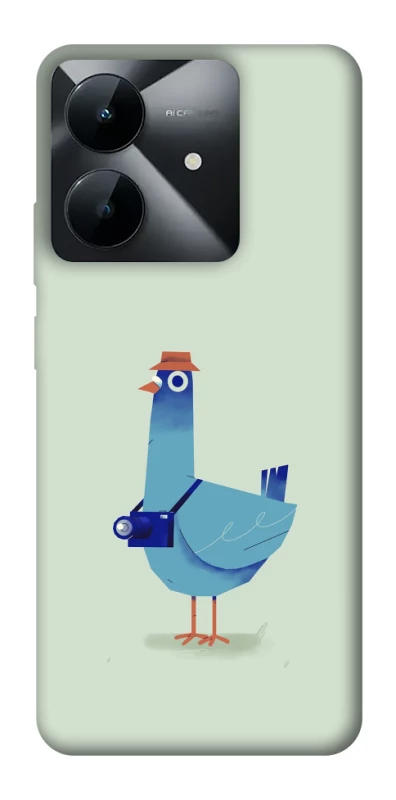 Чохол на Realme Note 60x Голуб-детектив фото 1 з 1