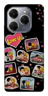 Чехол на TECNO Spark 20 Pro Love is ver.3 фото 1 из 1
