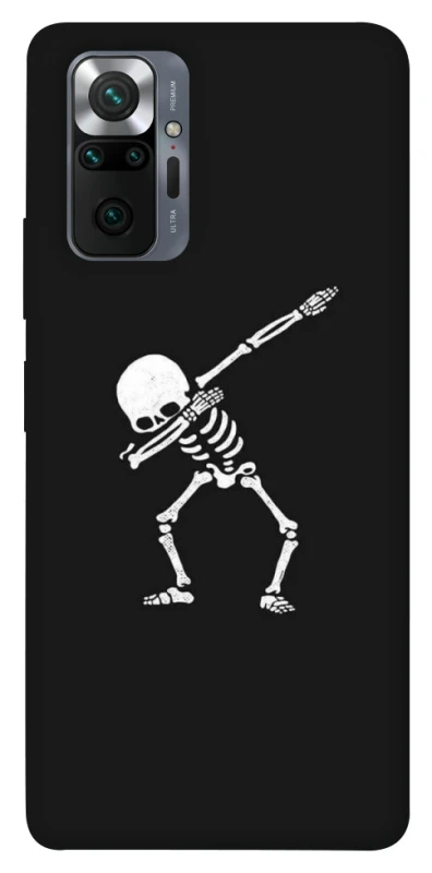 Чехол на Xiaomi Redmi Note 10 Pro Halloween skeleton фото 1 из 1