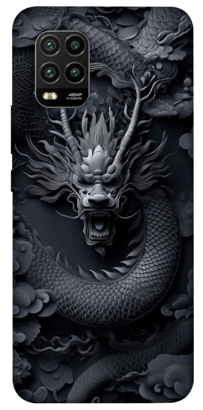 Чехол на Xiaomi Mi 10 Lite black dragon фото 1 из 1