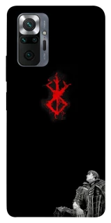 Чохол на Xiaomi Redmi Note 10 Pro berserk black фото 1 з 1