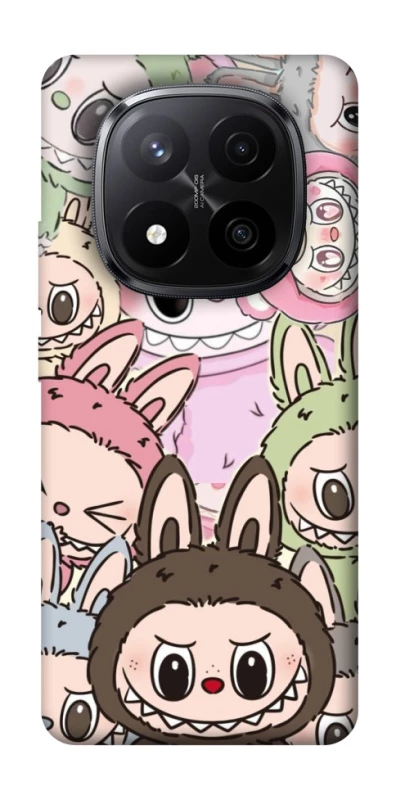 Чехол на Xiaomi Redmi Note 14 Pro+ 5G All Labubu 3 фото 1 из 1