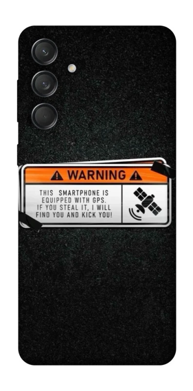 Чехол на Samsung Galaxy M55 Warning фото 1 из 1