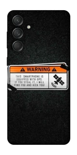 Чехол на Samsung Galaxy M55 Warning фото 1 из 1