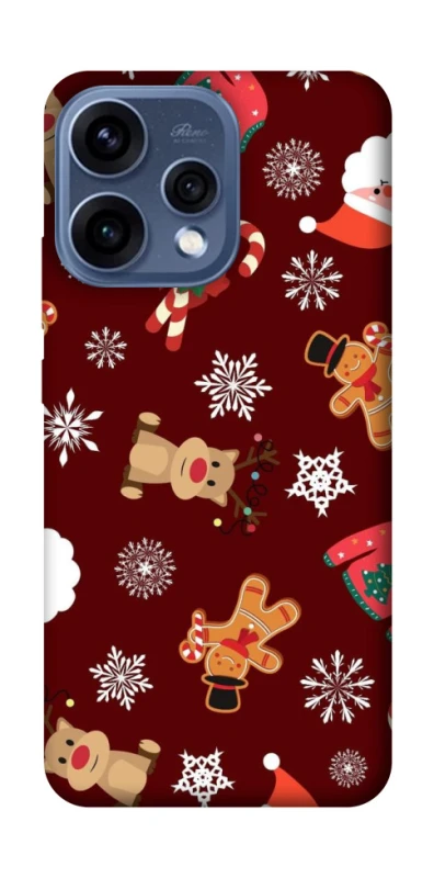 Чехол на Oppo Reno 15 Новогодний v6 фото 1 из 2