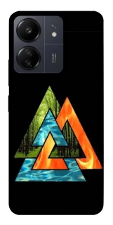 Чехол на Xiaomi Poco C65 Валькнут v4 фото 1 из 1