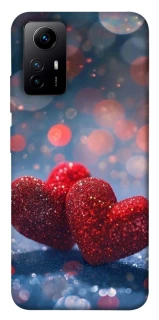 Чехол на Xiaomi Redmi Note 12S Red hearts фото 1 из 1