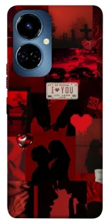 Чохол на TECNO Camon 19 Pro Love collage ver.2 фото 1 з 1