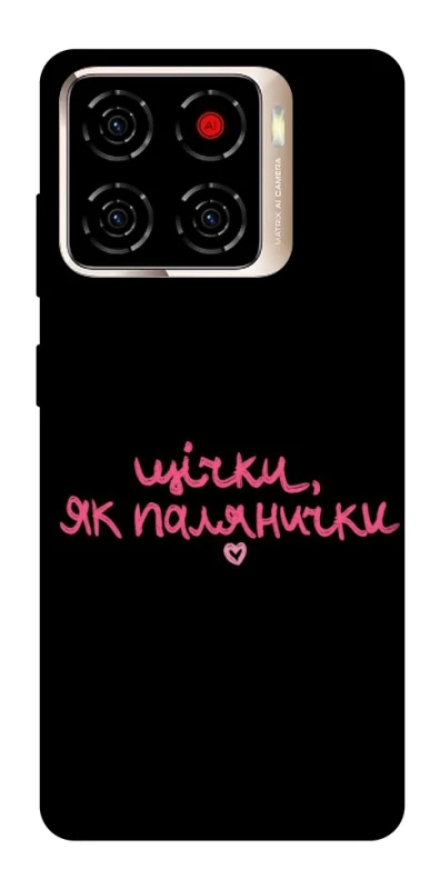 Чохол на ZTE Blade A56 Щічки, як палянички фото 1 з 1