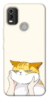 Чехол на Nokia C21 Plus Cat bun фото 1 из 1