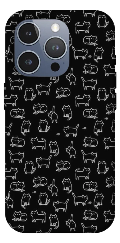 Чохол на Apple iPhone 16 Pro Max Black Cats фото 1 з 1