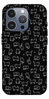 Чохол на Apple iPhone 16 Pro Max Black Cats фото 1 Чохол на Apple iPhone 16 Pro Max Black Cats фото 1 з 1