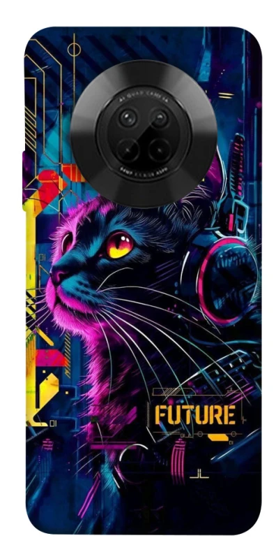 Чохол на Huawei Y9a Cyber Cat v2 фото 1 з 1