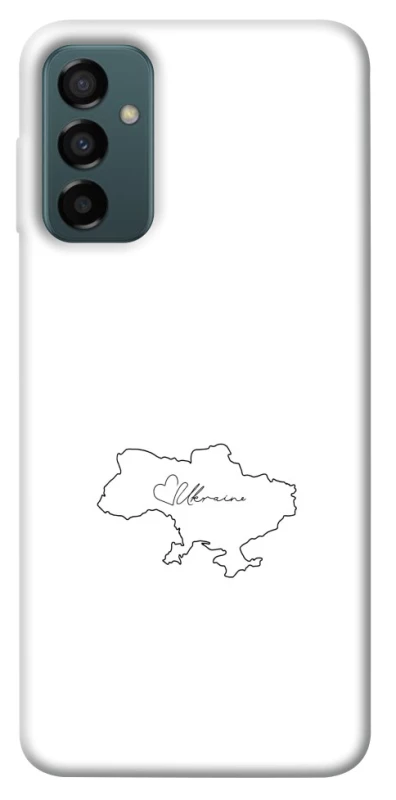 Чохол на Samsung Galaxy M13 4G Ukraine map фото 1 з 1