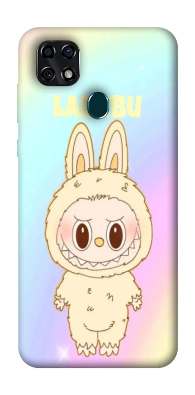 Чохол на ZTE Blade 20 Smart Fluffy Rainbow Labubu фото 1 з 1