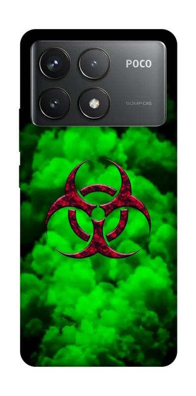 Чохол на Xiaomi Poco F6 Pro Радіація фото 1 з 1