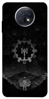 Чохол на Xiaomi Redmi Note 9 5G / Note 9T Космічна абстракція фото 1 з 1