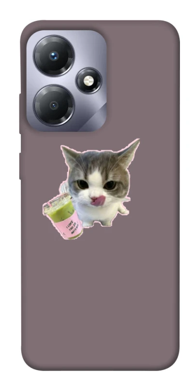 Чохол на Infinix Hot 30 Play cat matcha фото 1 з 1