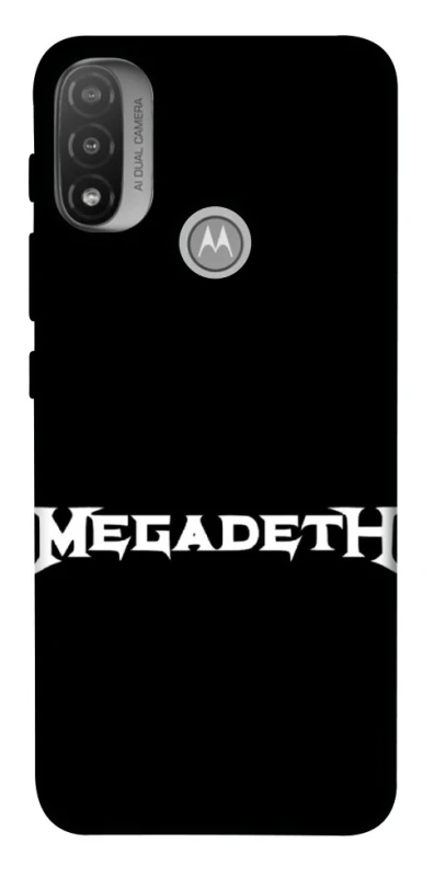Чехол на Motorola Moto E20 Megadeth logo фото 1 из 1