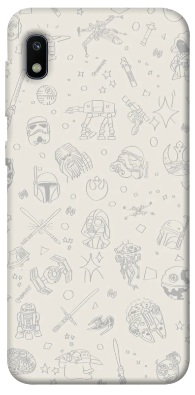 Чохол на Samsung Galaxy A10 (A105F) Star Wars background ver.1 фото 1 з 1