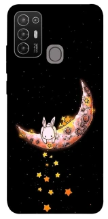 Чохол на ZTE Blade A52 Moon rabbit фото 1 з 1